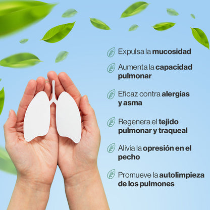 Mejora tu respiración en cada aplicación - Spray Nasal HerboLung™