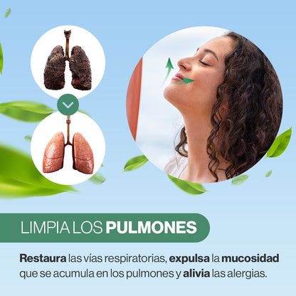 Mejora tu respiración en cada aplicación - Spray Nasal HerboLung™